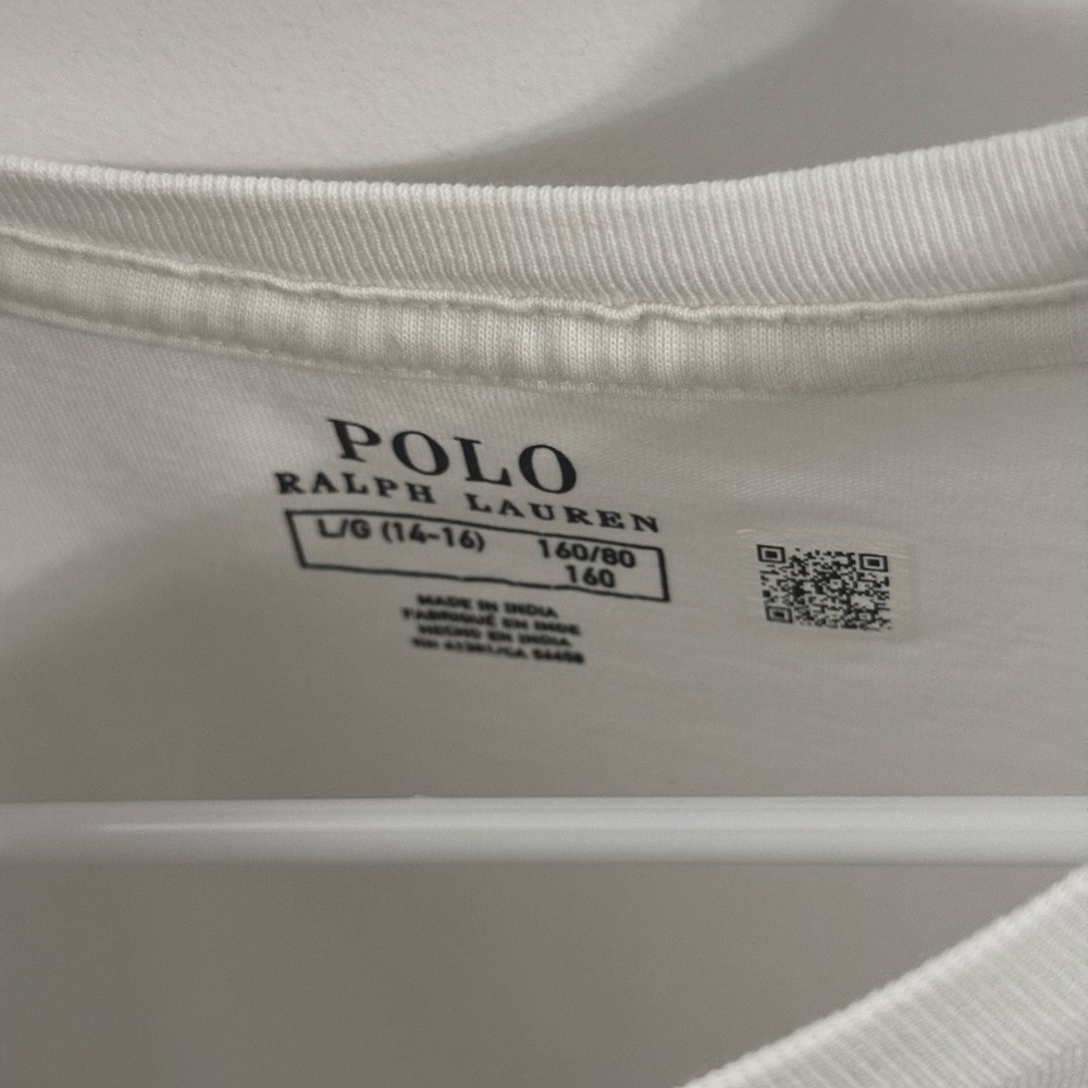 Polo by Ralph Lauren White Short Sleeve Tee - Picture 2 of 2